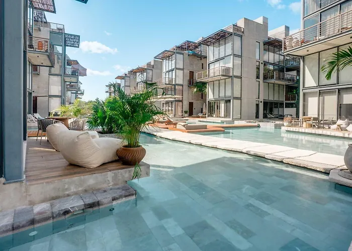Modern 1br At Xalet Luxury With Cenote & Pool Appartement